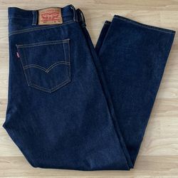 Levi’s 501 Shrink to Fit Blue Rigid Jeans