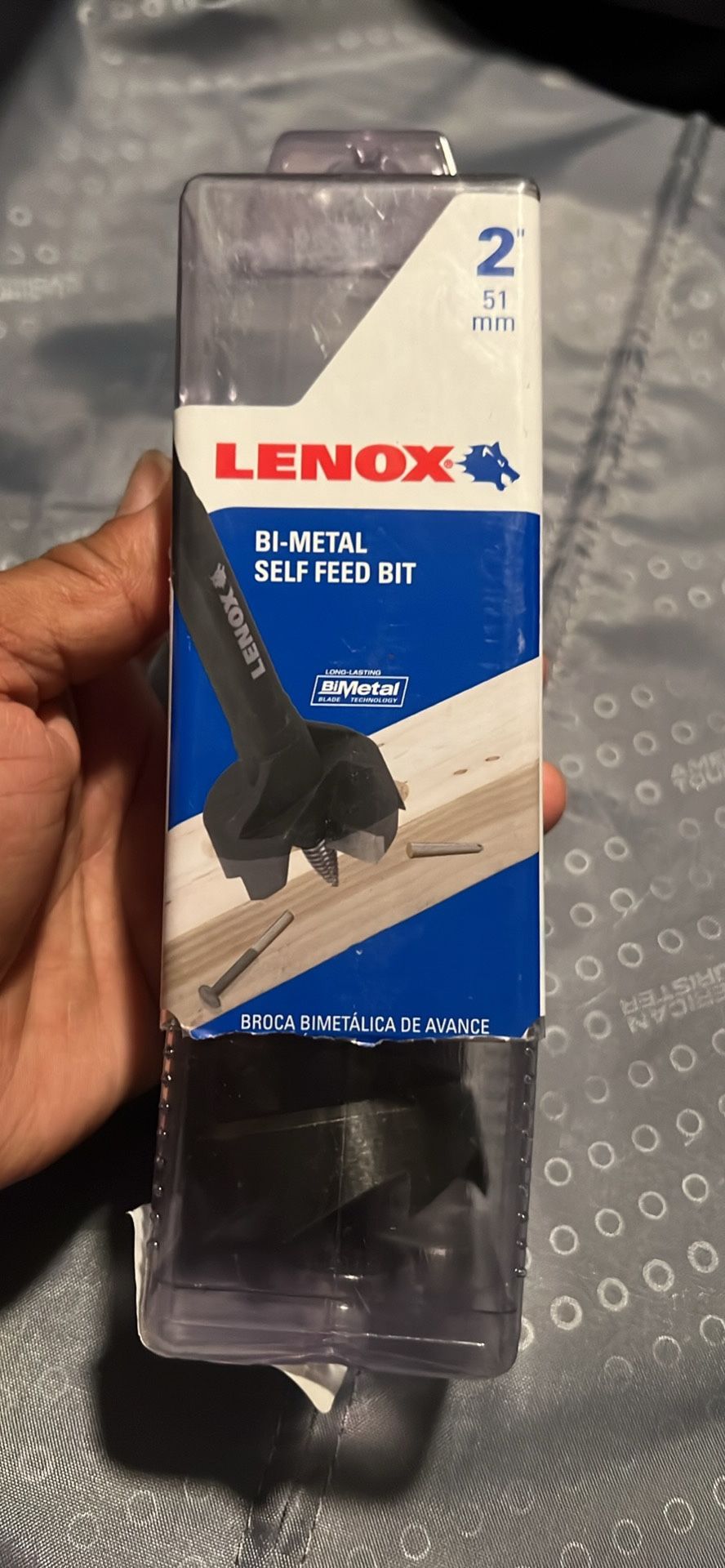 Lenox 1787563 2 In. (51 Mm) Bi-Metal Self-Feed Drill Bit