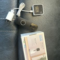 Blink Video Doorbell, Indoor Pan-tilt Camera(unused) and Sync Module