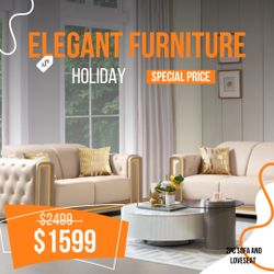 2 Pc Sofa And Loveseat 