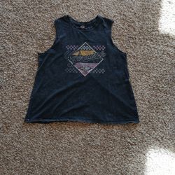 Harley Davidson black women's tank top size 2x