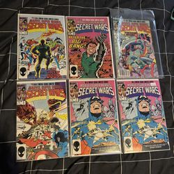 Avengers Secret Wars Comic Lot