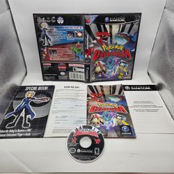 Pokemon Colosseum, Gamecube, CIB w/ Manual, Insertes, & Reg Card, Tested & Working