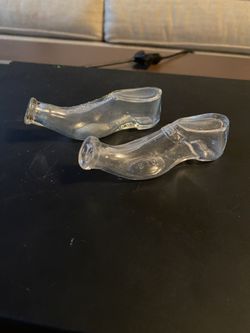 Vintage Shoe Shaped Bottles 