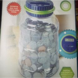 Money Counting Money Jar 