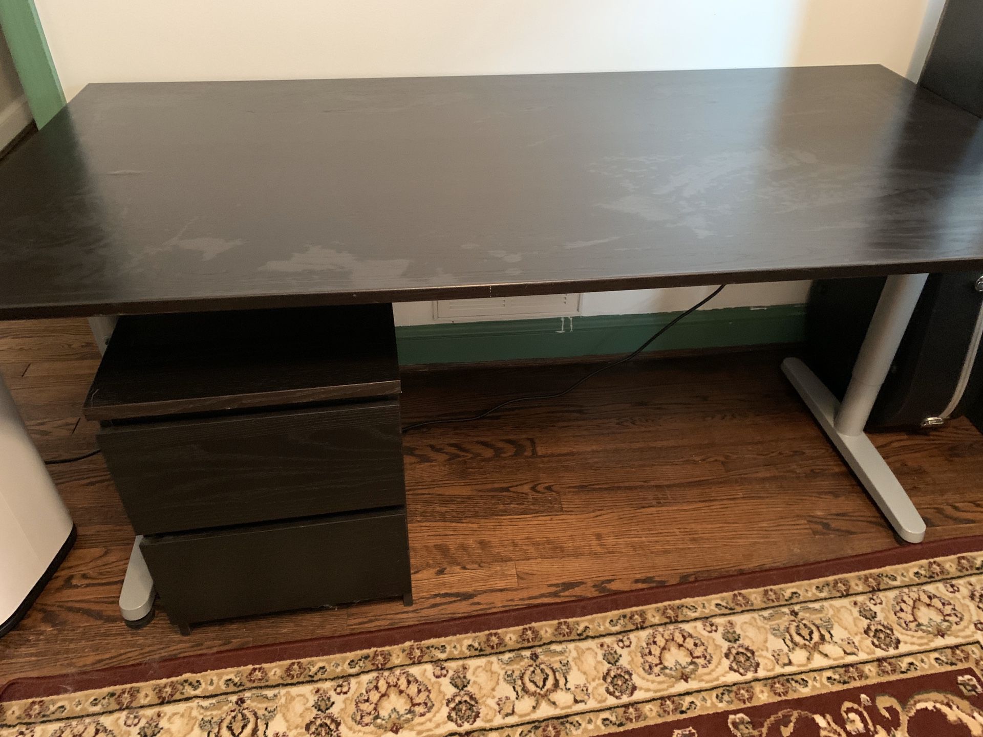 Galant IKEA Desk and Drawers