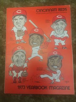 1973 Cincinnati Reds Yearbook 