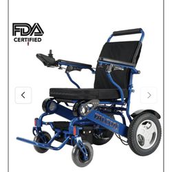 Blue Falcon Motorized Wheelchair 
