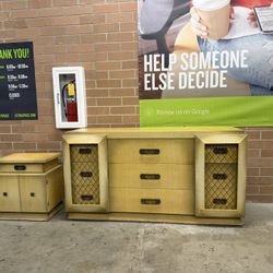 MCM Dresser and nightstand