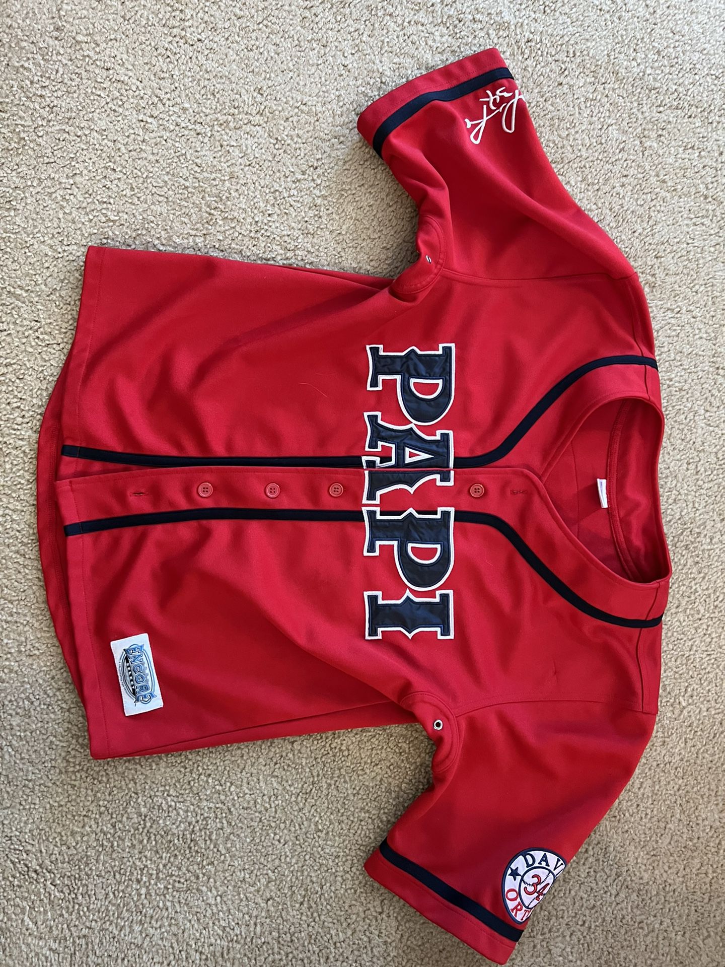Encore Select Boston Red Sox David Ortiz Big Papi Jersey Youth Large 14-16  for Sale in North Attleborough, MA - OfferUp