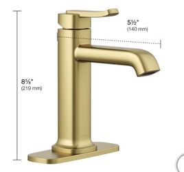 Kohler Cordate Single-handle Bathroom Faucet