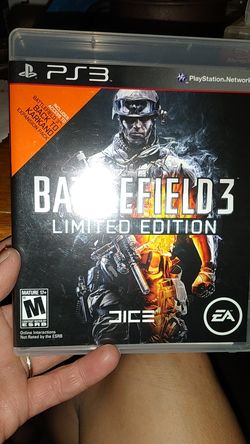 Ps3 battlefield 3 limited adition
