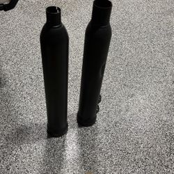 4” Cobra Neighbor Haters Slip On Pipes For Street Glide/Touring