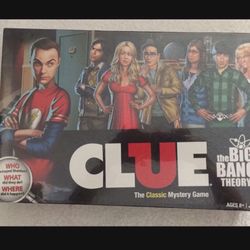 Clue Big Band Theory Board Game New 