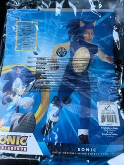 Sonic costume size 12-14