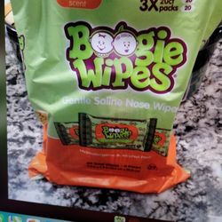 Boogie Wipes Brand New 3 X