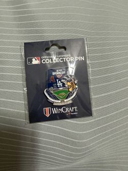 Dodgers opening day pin