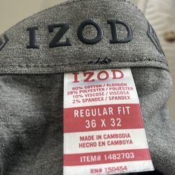 Men izod brandpants $5