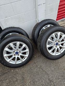 Ford fusion rims take off 2017 neww tires
