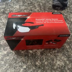 Snap On Bluetooth Safety Glasses 