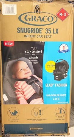 Brand new baby car seat with base