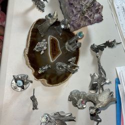 Pewter Figurines 