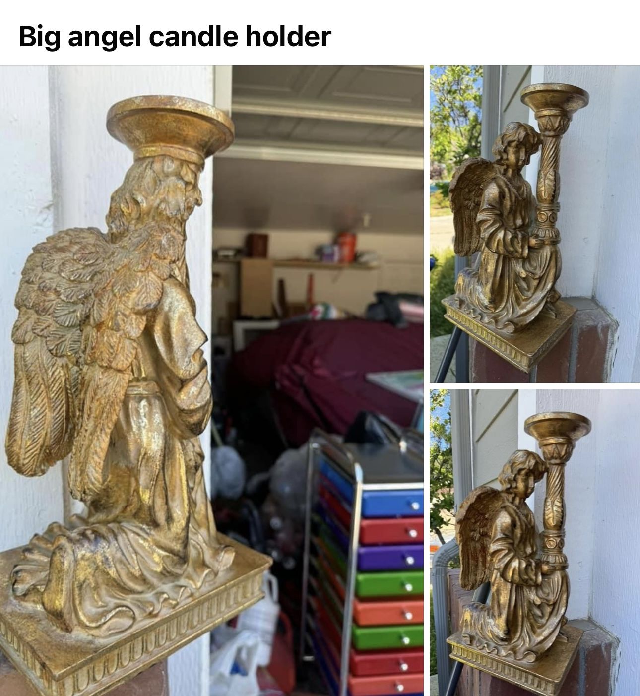 Big Angel Candle Holder
