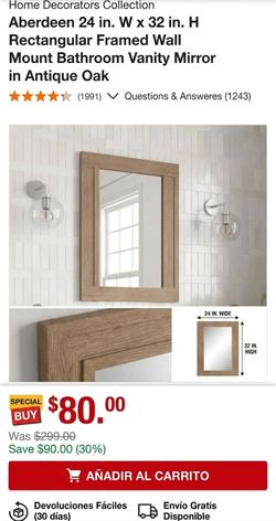 Mirror bathroom