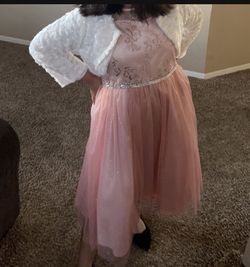 Girls Wedding Court Dress Size Large