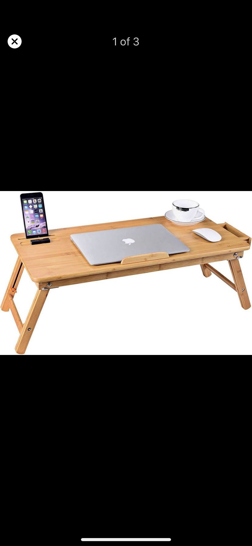 Adjustable Labtop Desk/Breakfast Table