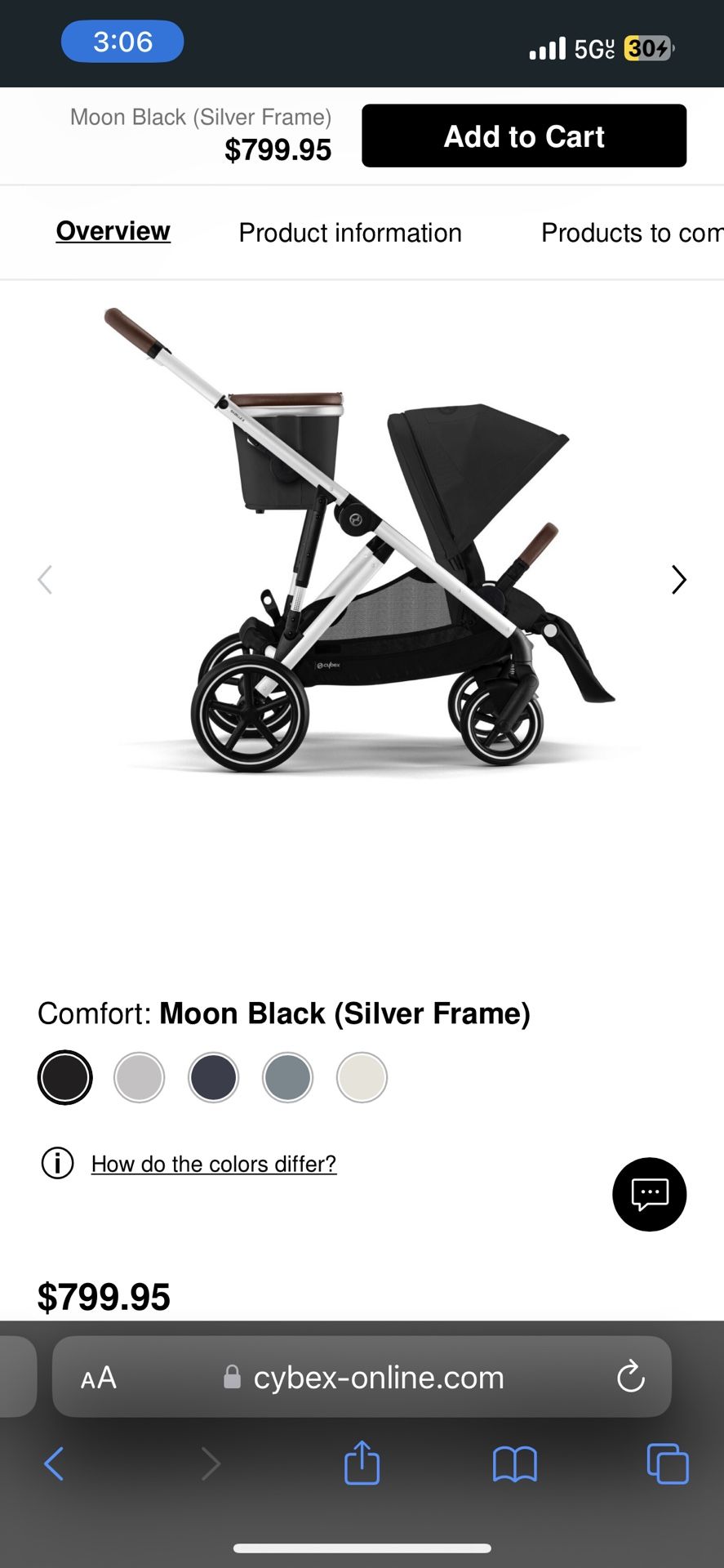Cybex Gold Gazelle S