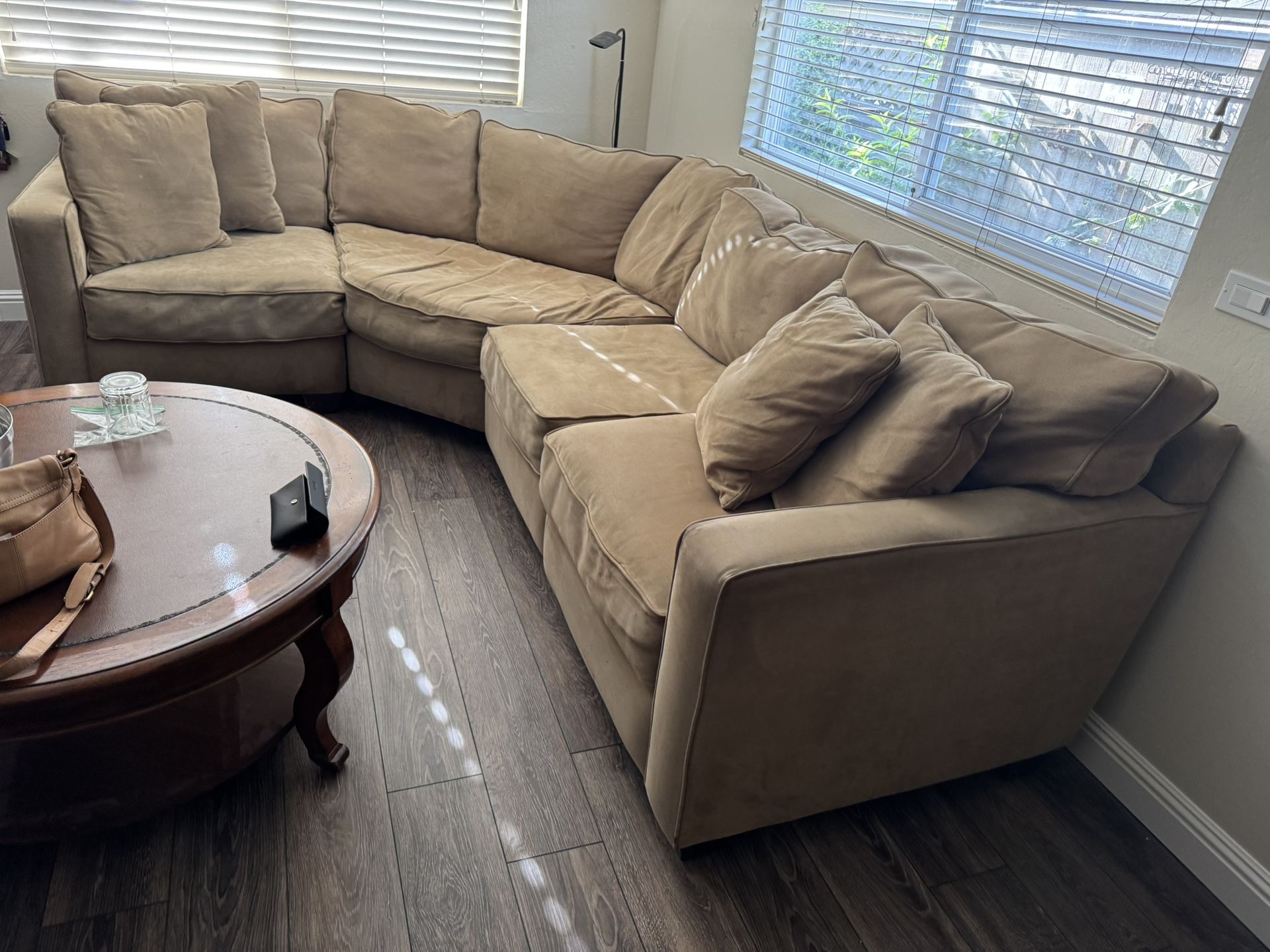Like New Macys Modular Jonathan Louis Sectional Couch