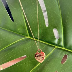 Gold Tiffany Necklace!!! 