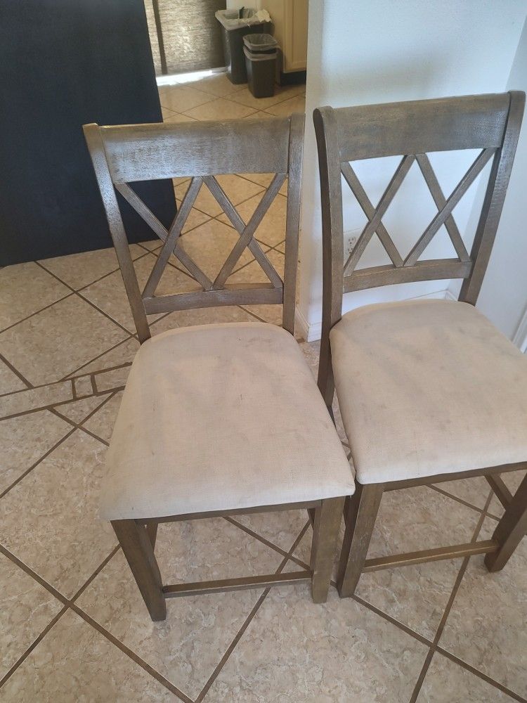 Bar Height Table. With Chairs