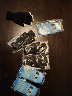 Raver Glow in the dark gloves.