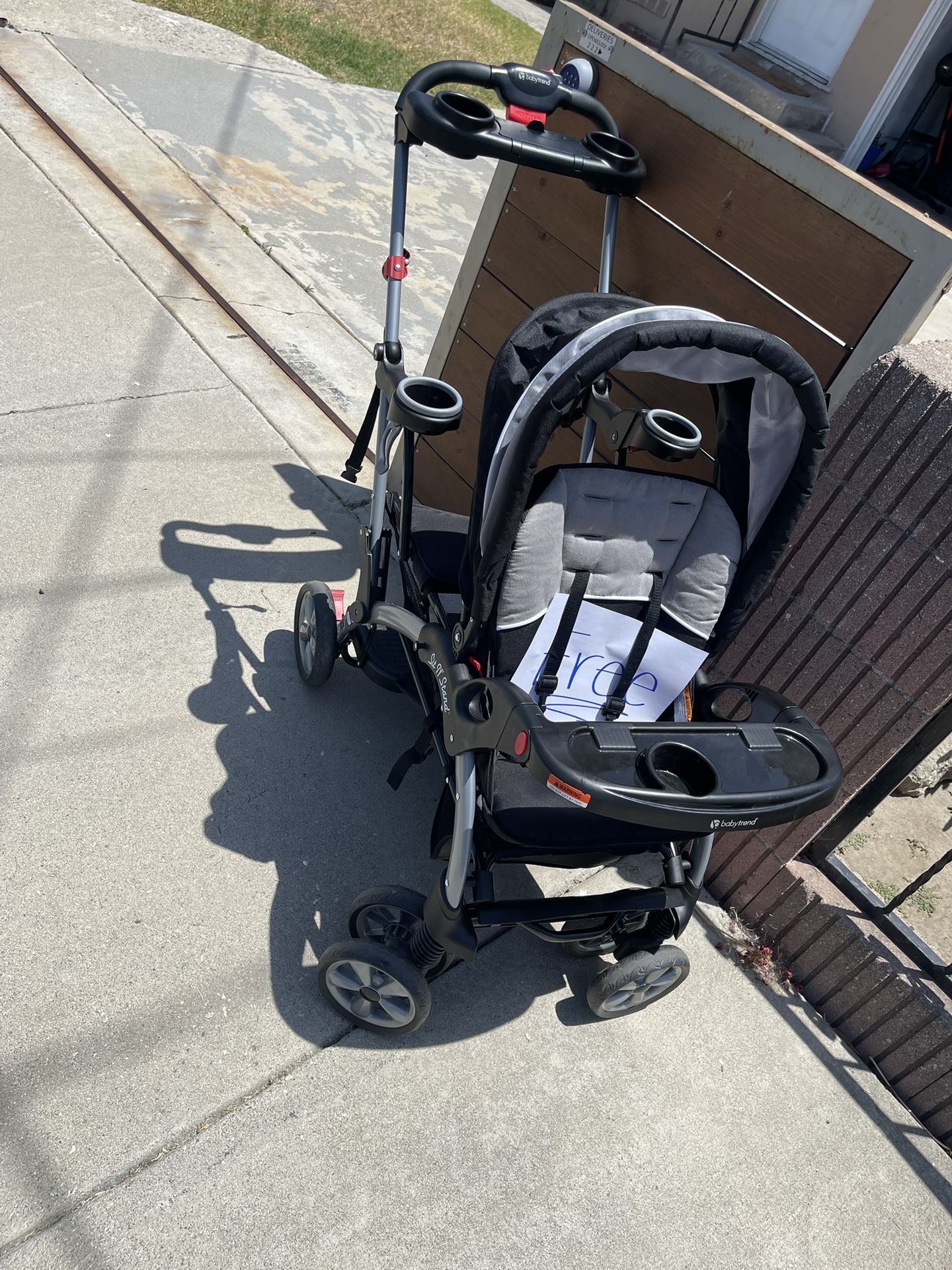 Double Seat Stroller