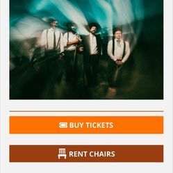 2 Tickets to The Dead South On 8/8 At McMenamins Edgefield 
