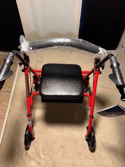 Drive Medical Rollator Walker with Seat