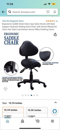 Saddle Chair/ Lashing Chair Thumbnail