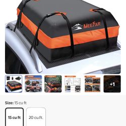 Rooftop Cargo Carrier Bag