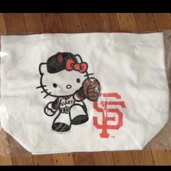 SF Giants Hello Kitty Tote Bag
