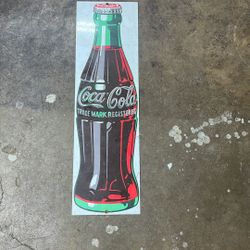 Vintage Porcelain Coca Cola Sign
