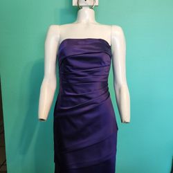 Purple Cocktail Dress Size 2