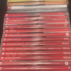 WHOLESALE Nintendo Switch Game Cartridge Lot: of 24: Zelda Mario Minecraft etc..