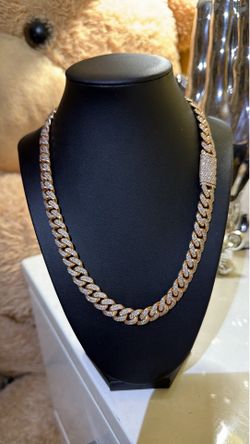 Cadena 14k diamantes 💎naturales 172gramos