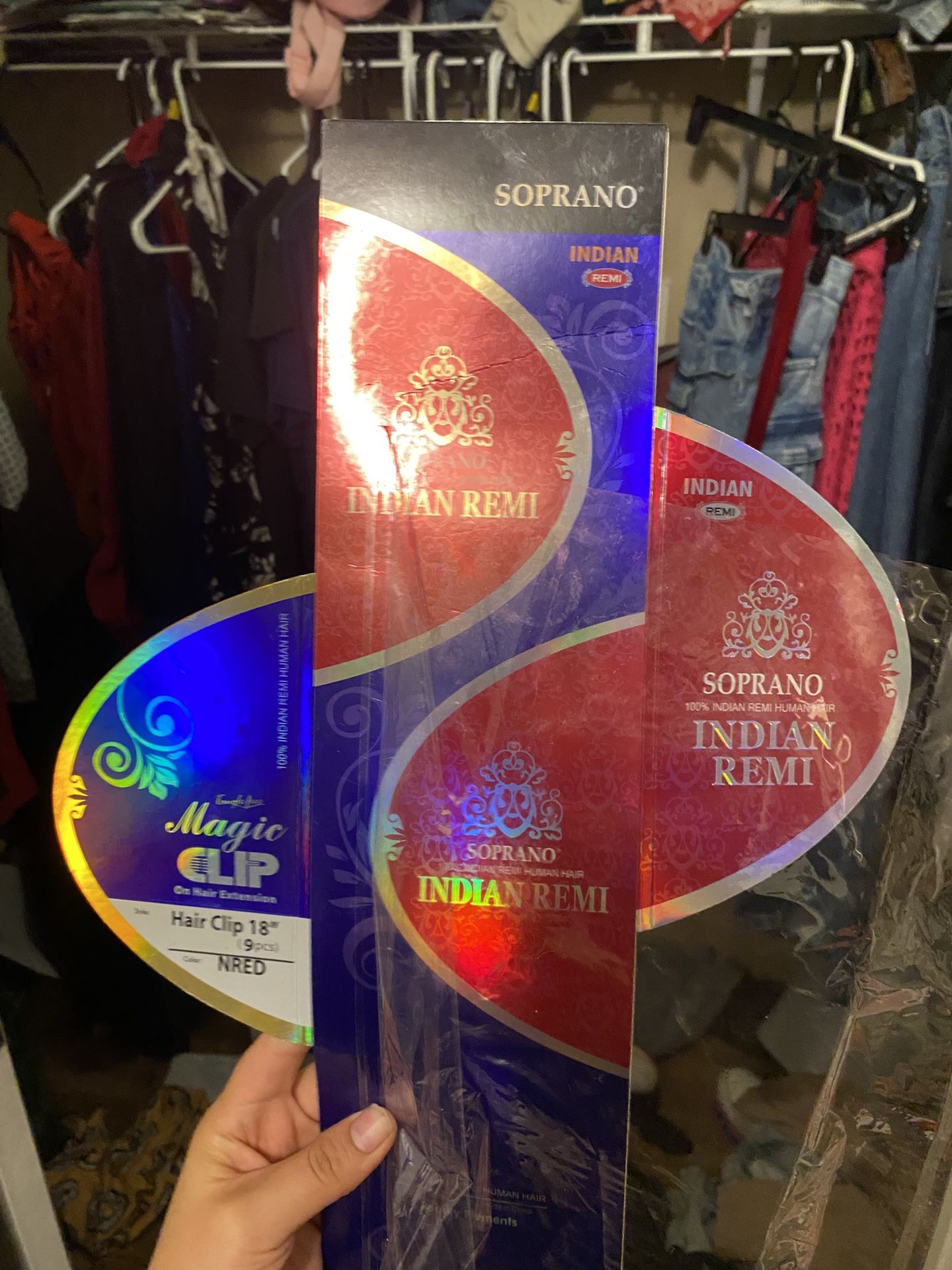 Nature Hair Extensiones Red