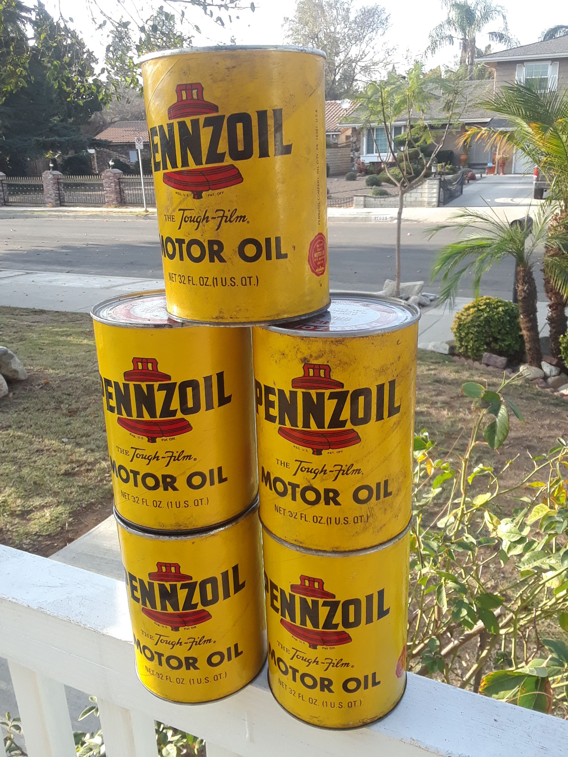 Pennzoil motor oil. Sae 30. Z7 vintage