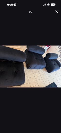 Black couches