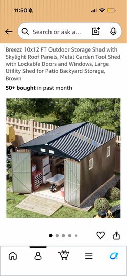 10x12 shed
