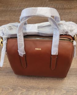 New Fossil Sydney Satchel Bag